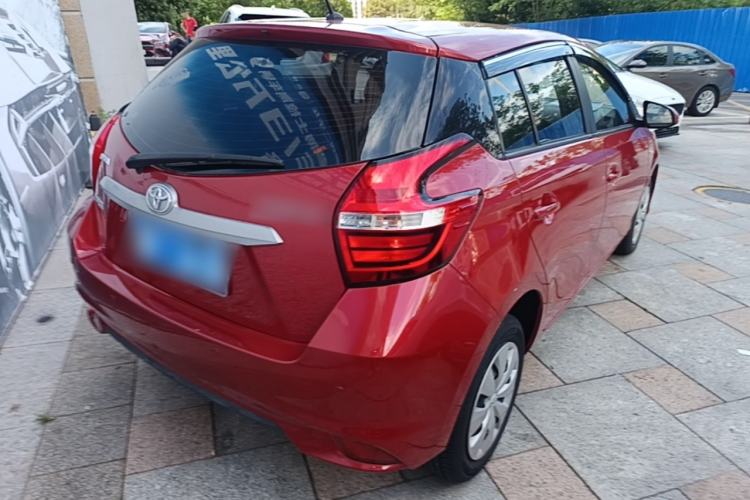 Used Toyota YARiS L Zhi Xuan 2019 1.5E CVT Dynamic Edition China VI compliant Rear Right 45 Deg