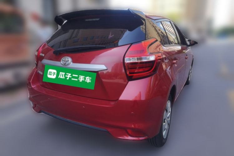 Used Toyota YARiS L Zhi Xuan 2019 1.5E CVT Dynamic Edition China VI compliant Rear Right 45 Deg