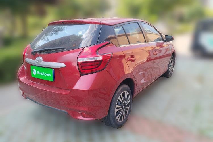 Used Toyota YARiS L Zhi Xuan 2019 1.5E CVT Dynamic Edition China VI compliant Rear Right 45 Deg