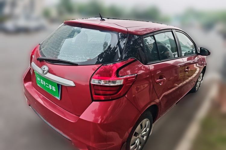 Used Toyota YARiS L Zhi Xuan 2019 1.5E CVT Dynamic Edition China VI compliant Rear Right 45 Deg