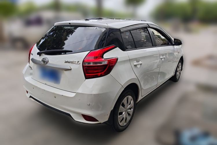 Used Toyota YARiS L Zhi Xuan 2019 1.5E CVT Dynamic Edition China VI compliant Rear Right 45 Deg