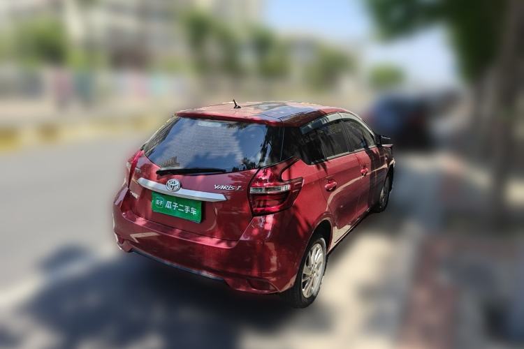 Used Toyota YARiS L Zhi Xuan 2019 1.5E CVT Dynamic Edition China VI compliant Rear Right 45 Deg