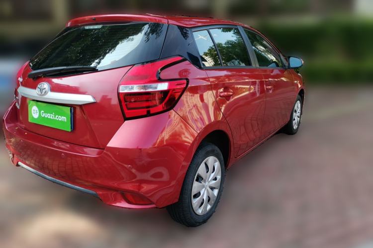 Used Toyota YARiS L Zhi Xuan 2019 1.5E CVT Dynamic Edition China VI compliant Rear Right 45 Deg
