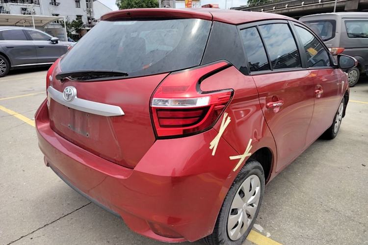 Used Toyota YARiS L Zhi Xuan 2019 1.5E CVT Dynamic Edition China VI compliant Rear Right 45 Deg