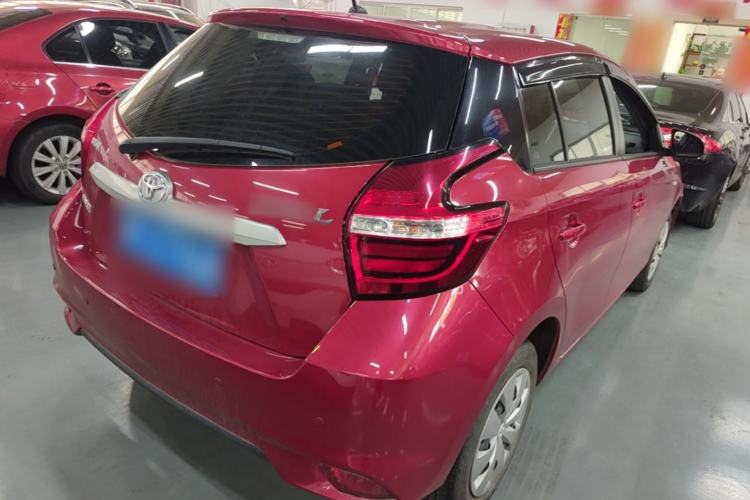 Used Toyota YARiS L Zhi Xuan 2019 1.5E CVT Dynamic Edition China VI compliant Rear Right 45 Deg