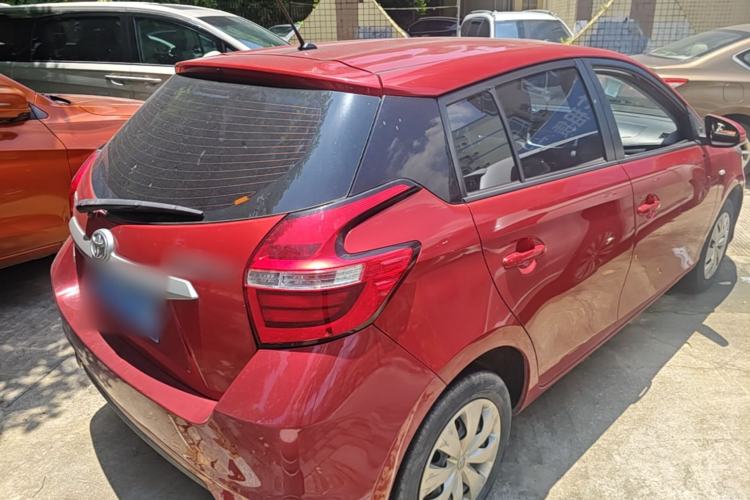 Used Toyota YARiS L Zhi Xuan 2019 1.5E CVT Dynamic Edition China VI compliant Rear Right 45 Deg