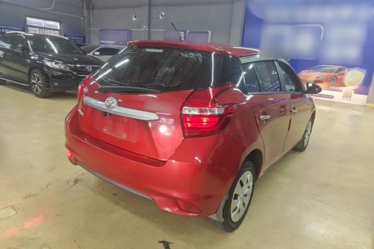 Used Toyota YARiS L Zhi Xuan 2019 1.5E CVT Dynamic Edition China VI compliant Rear Right 45 Deg
