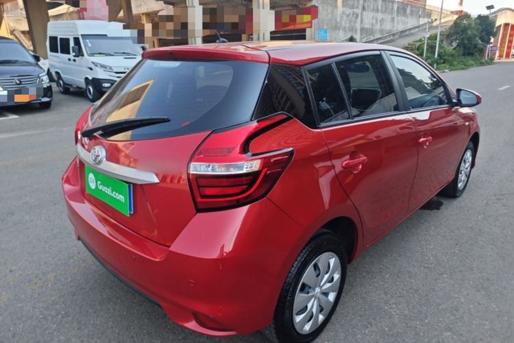 Used Toyota YARiS L Zhi Xuan 2019 1.5E CVT Dynamic Edition China VI compliant Rear Right 45 Deg