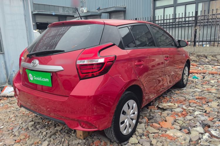 Used Toyota YARiS L Zhi Xuan 2019 1.5E CVT Dynamic Edition China VI compliant Rear Right 45 Deg
