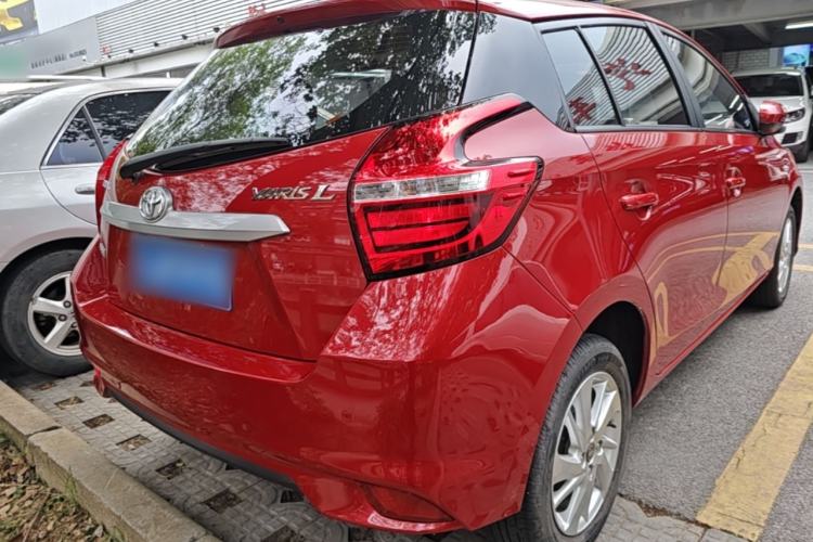 Used Toyota YARiS L Zhi Xuan 2019 1.5G CVT Xuan Dong Sunroof Version China VI Standard Rear Right 45 Deg
