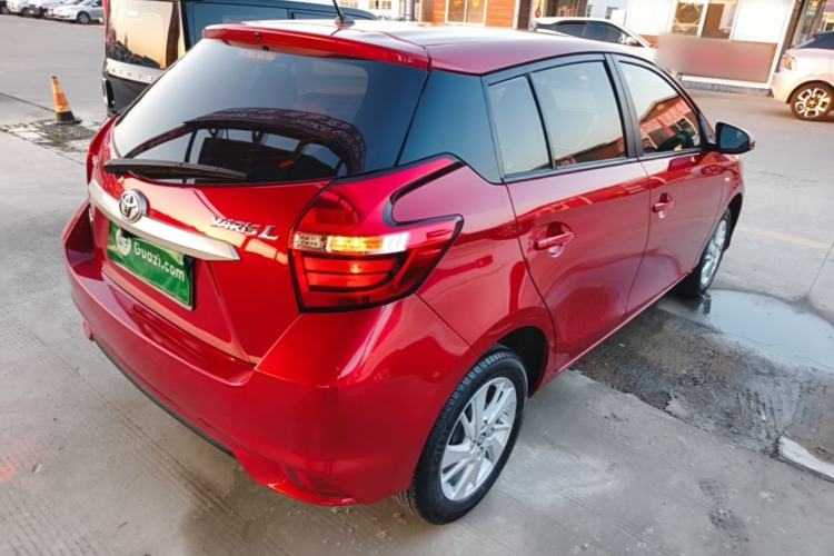 Used Toyota YARiS L Zhi Xuan 2019 1.5E CVT Dynamic Edition China VI compliant Rear Right 45 Deg