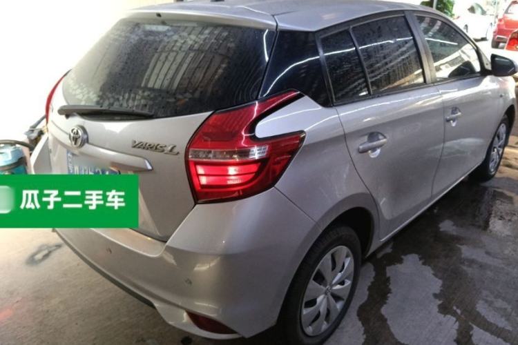 Used Toyota YARiS L Zhi Xuan 2019 1.5E CVT Dynamic Edition China VI compliant Rear Right 45 Deg