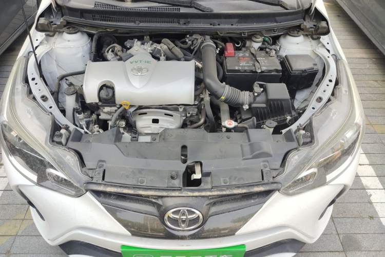 Used Toyota YARiS L Zhi Xuan 2019 1.5G CVT Xuan Dong Sunroof Version China VI Standard Engine Bay