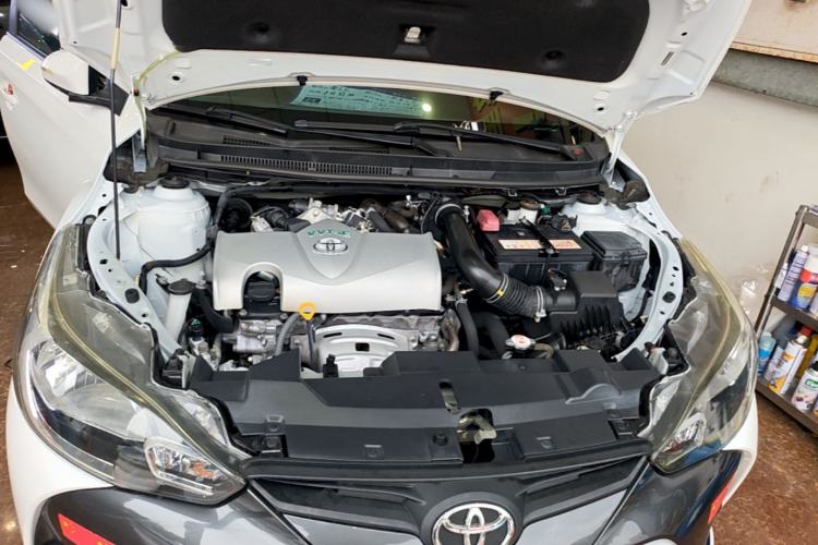 Used Toyota YARiS L Zhi Xuan 2019 1.5E CVT Dynamic Edition China VI compliant Engine Bay