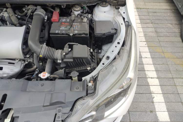 Used Toyota YARiS L Zhi Xuan 2019 1.5G CVT Xuan Dong Sunroof Version China VI Standard Engine Bay Left