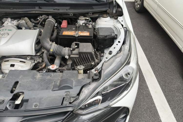 Used Toyota YARiS L Zhi Xuan 2019 1.5G CVT Xuan Dong Sunroof Version China VI Standard Engine Bay Left