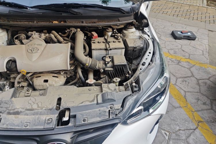 Used Toyota YARiS L Zhi Xuan 2019 1.5E CVT Dynamic Edition China VI compliant Engine Bay Left