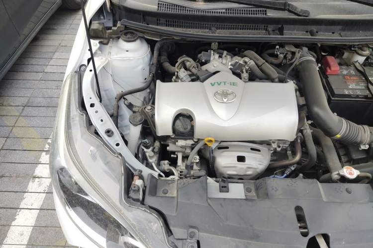 Used Toyota YARiS L Zhi Xuan 2019 1.5G CVT Xuan Dong Sunroof Version China VI Standard Engine Bay Right