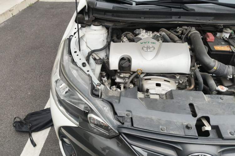 Used Toyota YARiS L Zhi Xuan 2019 1.5G CVT Xuan Dong Sunroof Version China VI Standard Engine Bay Right