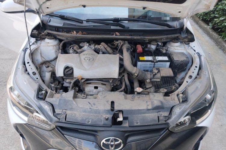 Used Toyota YARiS L Zhi Xuan 2019 1.5E CVT Enhanced Version China VI Standard Engine Bay