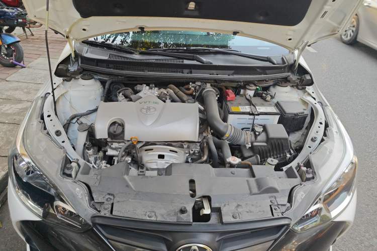 Used Toyota YARiS L Zhi Xuan 2019 1.5E CVT Dynamic Edition China VI compliant Engine Bay
