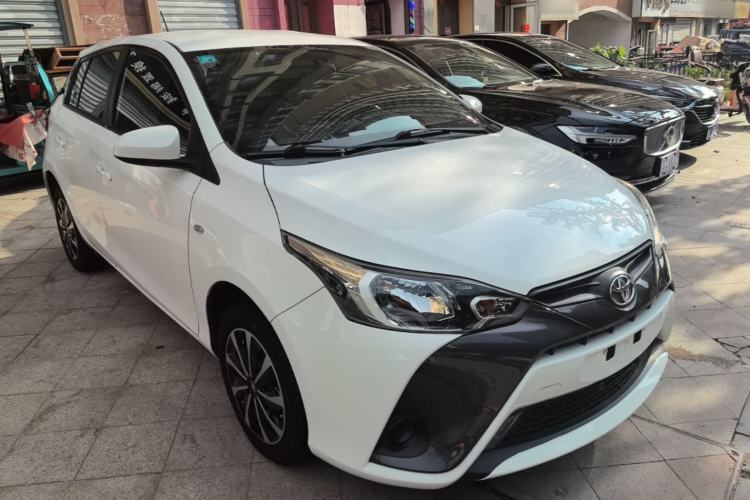 Used Toyota YARiS L Zhi Xuan 2019 1.5E CVT Dynamic Edition China VI compliant Front Right 45 Deg