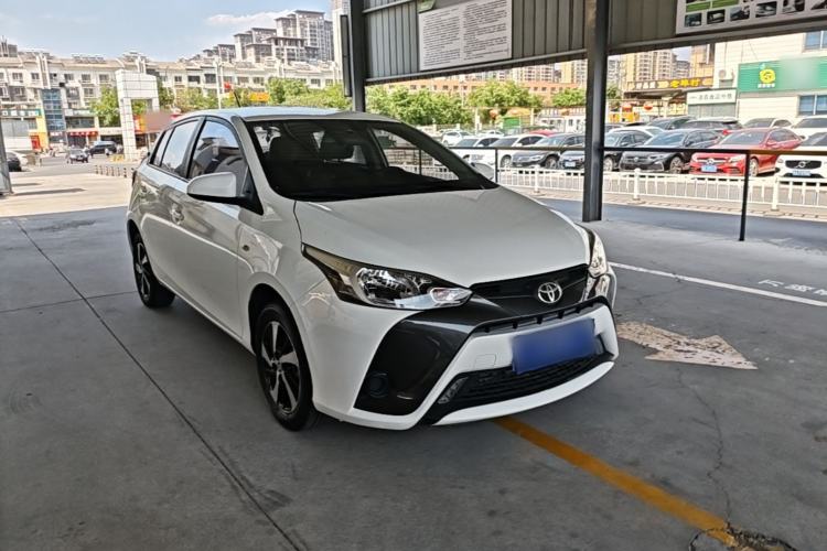 Used Toyota YARiS L Zhi Xuan 2019 1.5E CVT Dynamic Edition China VI compliant Front Right 45 Deg