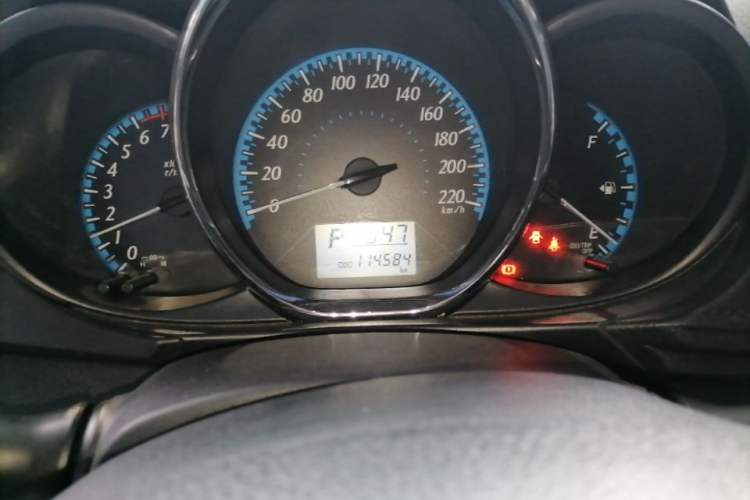 Used Toyota YARiS L Zhi Xuan 2019 1.5E CVT Dynamic Edition China VI compliant Odometer Close Up