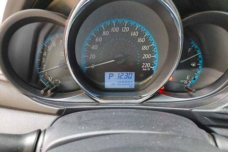 Used Toyota YARiS L Zhi Xuan 2019 1.5E CVT Dynamic Edition China VI compliant Odometer Close Up