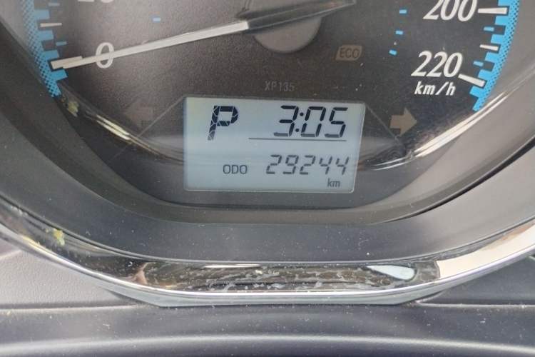Used Toyota YARiS L Zhi Xuan 2019 1.5E CVT Dynamic Edition China VI compliant Odometer Close Up