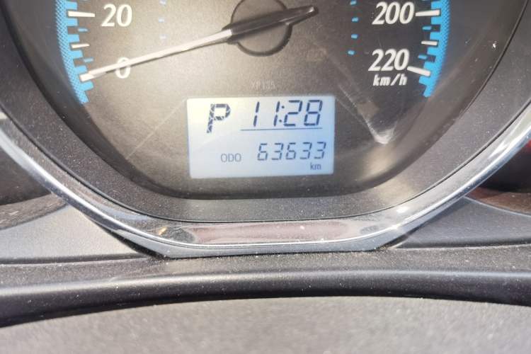Used Toyota YARiS L Zhi Xuan 2019 1.5E CVT Dynamic Edition China VI compliant Odometer Close Up