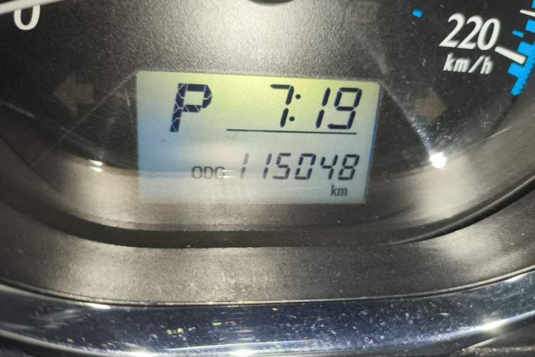 Used Toyota YARiS L Zhi Xuan 2019 1.5E CVT Dynamic Edition China VI compliant Odometer Close Up