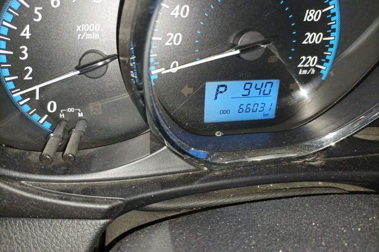 Used Toyota YARiS L Zhi Xuan 2019 1.5E CVT Dynamic Edition China VI compliant Odometer Close Up
