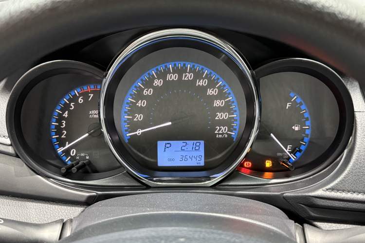 Used Toyota YARiS L Zhi Xuan 2019 1.5E CVT Dynamic Edition China VI compliant Odometer Close Up