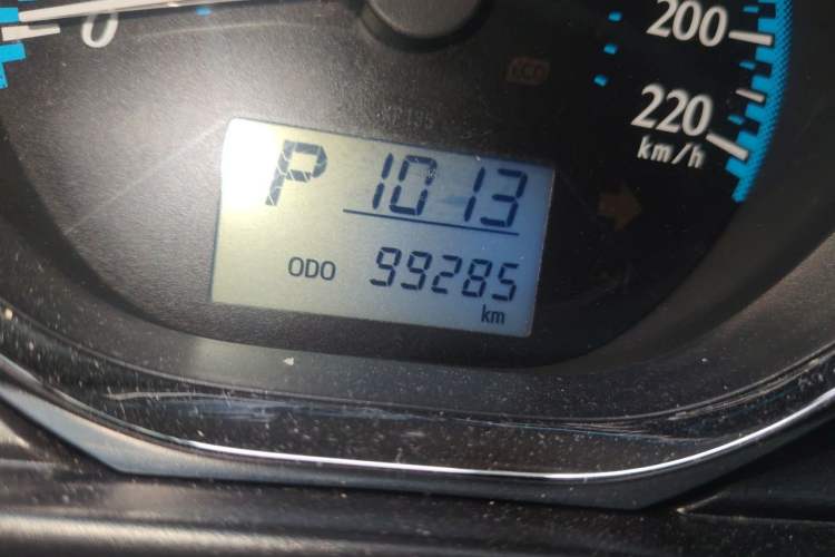 Used Toyota YARiS L Zhi Xuan 2019 1.5E CVT Dynamic Edition China VI compliant Odometer Close Up