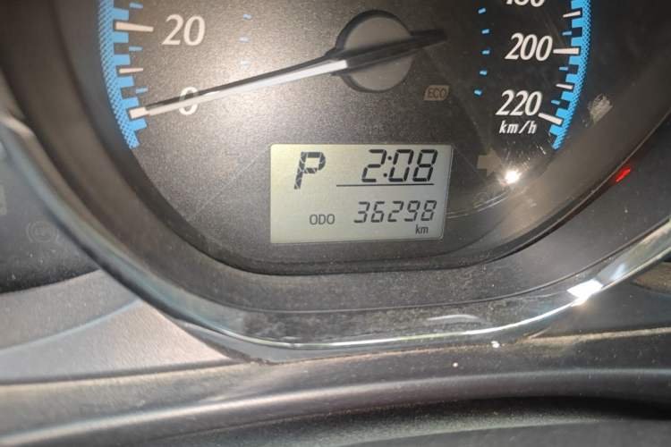 Used Toyota YARiS L Zhi Xuan 2019 1.5E CVT Dynamic Edition China VI compliant Odometer Close Up