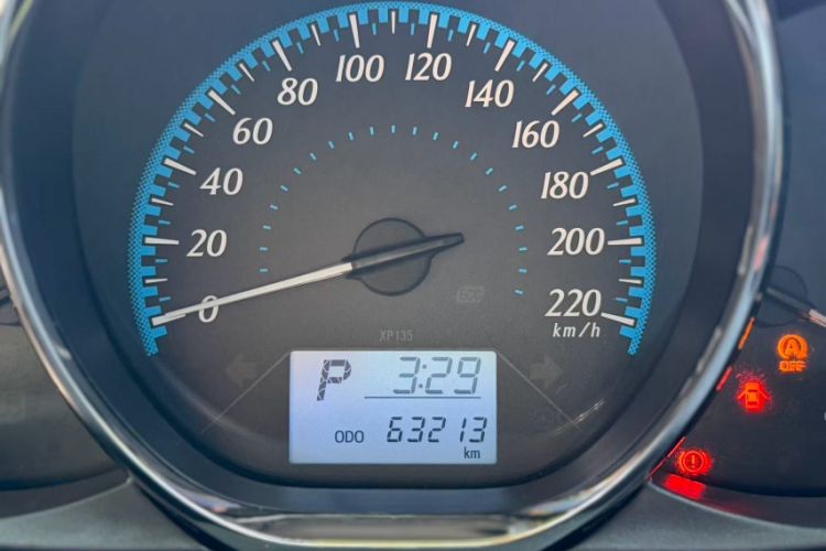Used Toyota YARiS L Zhi Xuan 2019 1.5E CVT Dynamic Edition China VI compliant Odometer Close Up