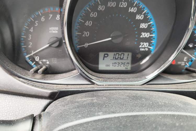 Used Toyota YARiS L Zhi Xuan 2019 1.5E CVT Dynamic Edition China VI compliant Odometer Close Up