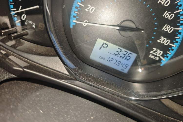Used Toyota YARiS L Zhi Xuan 2019 1.5E CVT Dynamic Edition China VI compliant Odometer Close Up