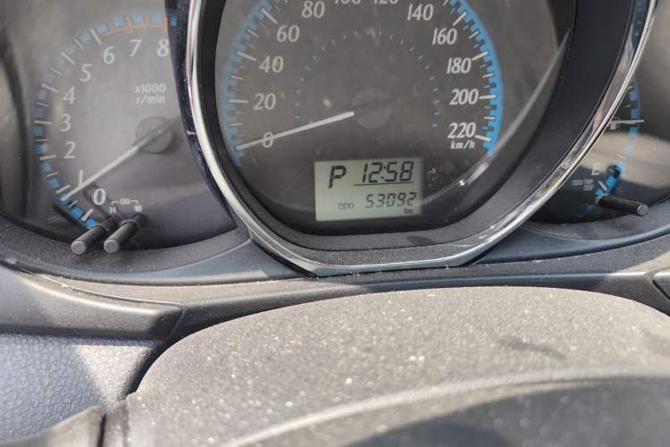 Used Toyota YARiS L Zhi Xuan 2019 1.5E CVT Dynamic Edition China VI compliant Odometer Close Up