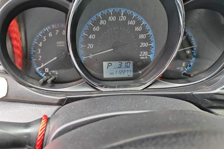 Used Toyota YARiS L Zhi Xuan 2019 1.5E CVT Dynamic Edition China VI compliant Odometer Close Up