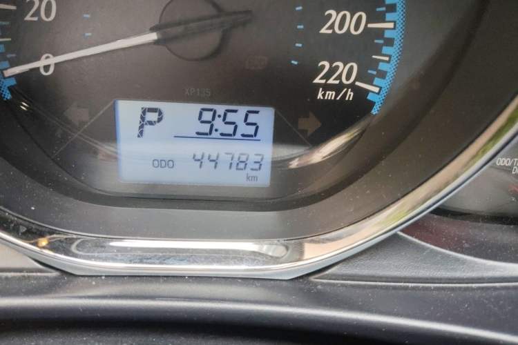 Used Toyota YARiS L Zhi Xuan 2019 1.5E CVT Enhanced Version China VI Standard Odometer Close Up