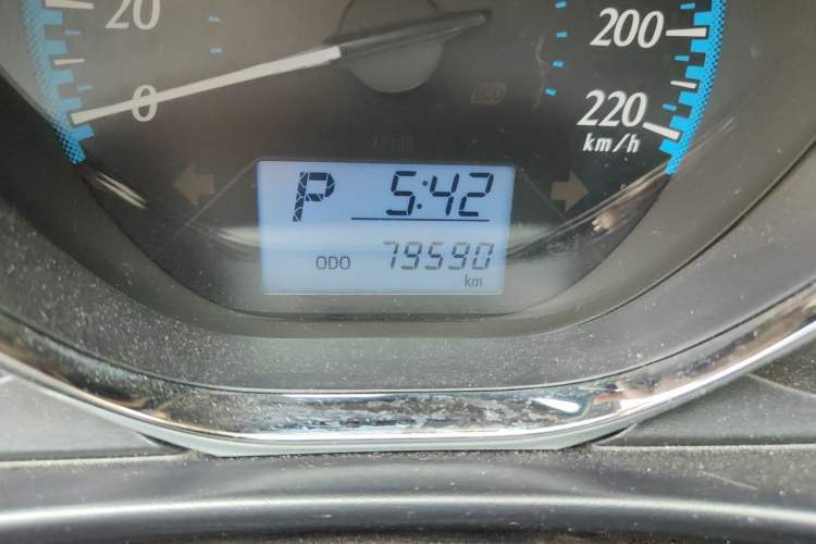 Used Toyota YARiS L Zhi Xuan 2019 1.5E CVT Dynamic Edition China VI compliant Odometer Close Up