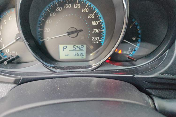 Used Toyota YARiS L Zhi Xuan 2019 1.5E CVT Dynamic Edition China VI compliant Odometer Close Up