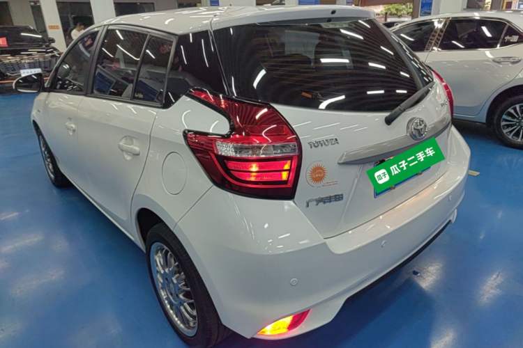 Used Toyota YARiS L Zhi Xuan 2019 1.5E CVT Dynamic Edition China VI compliant Rear Left 45 Deg