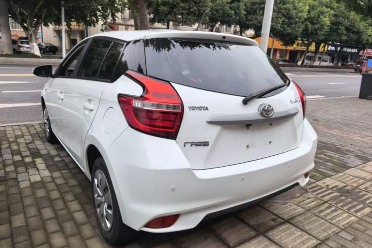 Used Toyota YARiS L Zhi Xuan 2019 1.5E CVT Dynamic Edition China VI compliant Rear Left 45 Deg