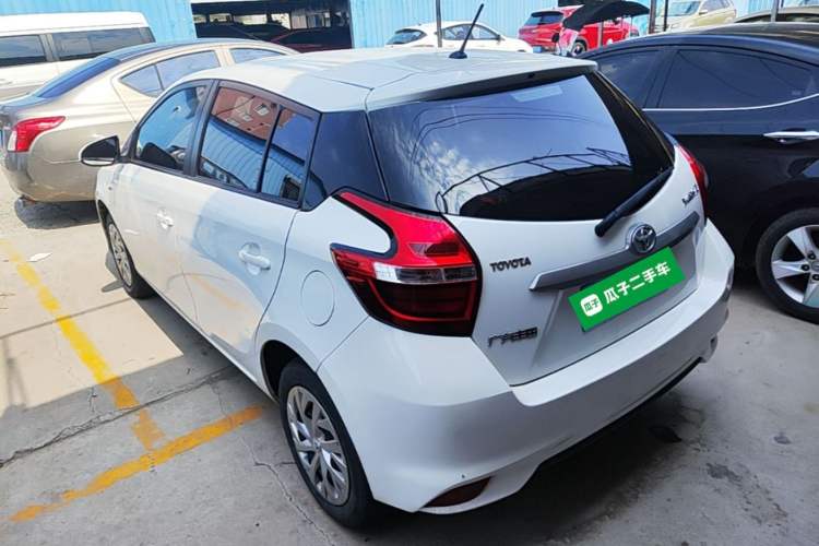 Used Toyota YARiS L Zhi Xuan 2019 1.5E CVT Dynamic Edition China VI compliant Rear Left 45 Deg
