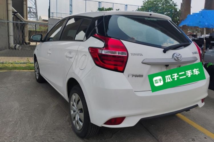 Used Toyota YARiS L Zhi Xuan 2019 1.5E CVT Dynamic Edition China VI compliant Rear Left 45 Deg