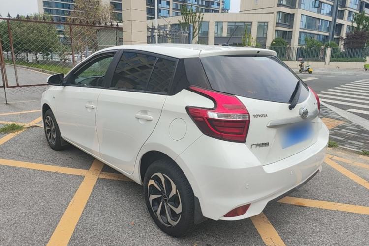 Used Toyota YARiS L Zhi Xuan 2019 1.5E CVT Dynamic Edition China VI compliant Rear Left 45 Deg