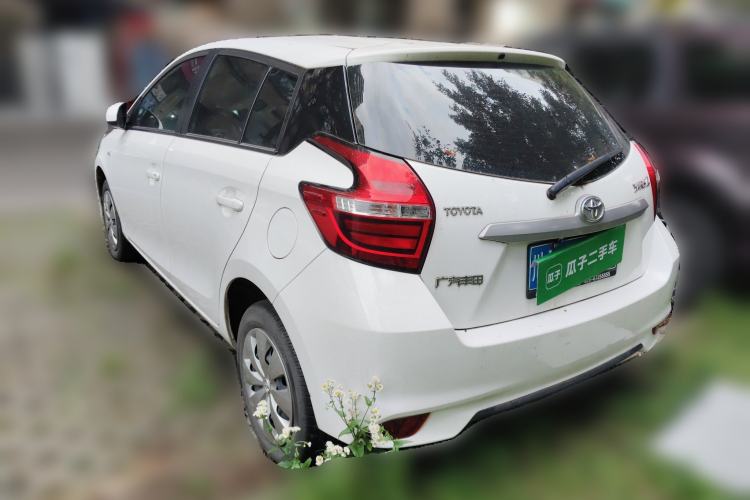 Used Toyota YARiS L Zhi Xuan 2019 1.5E CVT Dynamic Edition China VI compliant Rear Left 45 Deg